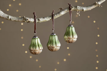 Jasaan Baubles - Green Smoke - (Set of 3)