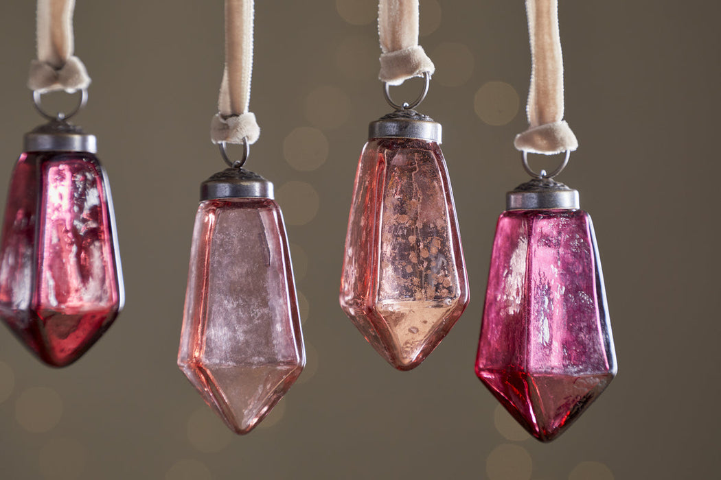 Ratnam Baubles Mixed Merlot Set Of 8