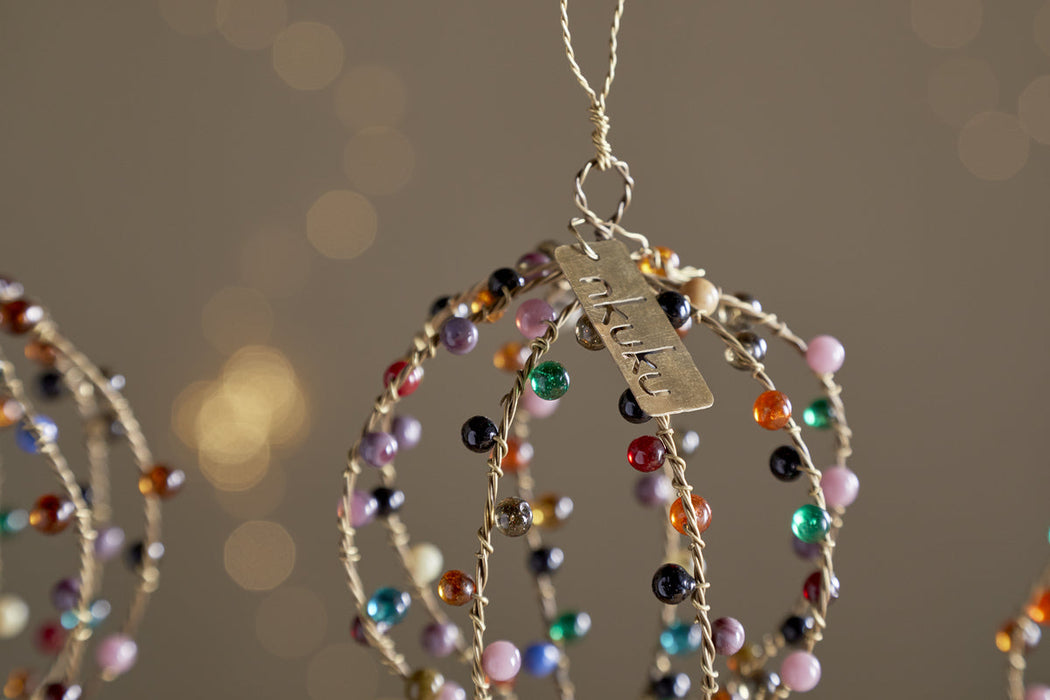 Jajan Baubles Mixed Colour Set Of 3