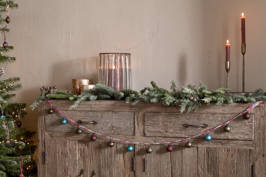 Oko Bauble Garland Mixed Matt
