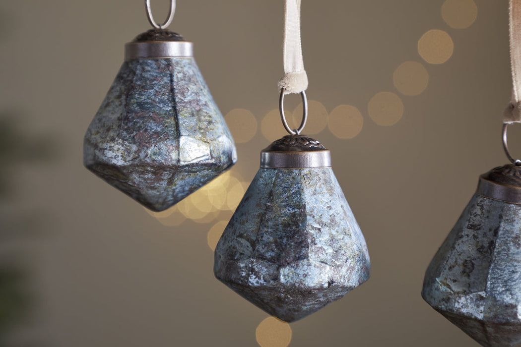 Vikula Baubles Sea Foam Set Of 6