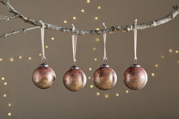 Pasali Baubles - Copper Smoke - (Set of 4)
