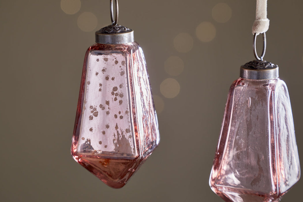 Ratnam Baubles Mixed Antique Pink Set Of 4