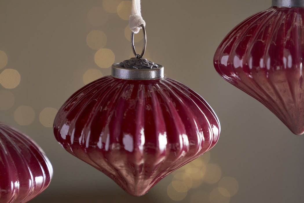 Nagala Baubles Merlot Set Of 4