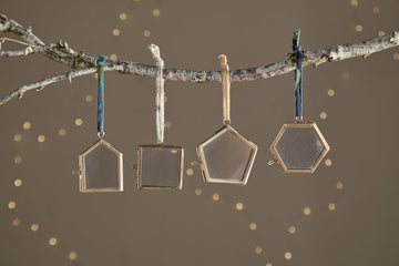 Tiny Kiko Frame Decorations - Aged Antique - (Set of 4)