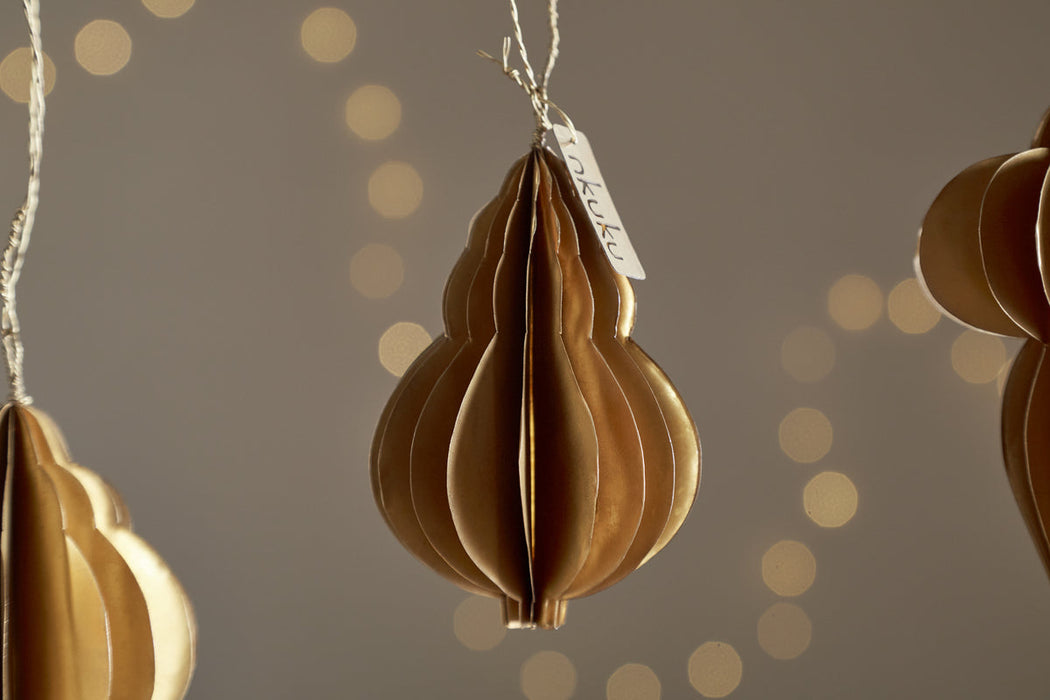 Amata Baubles - Antique Brass - Set of 3