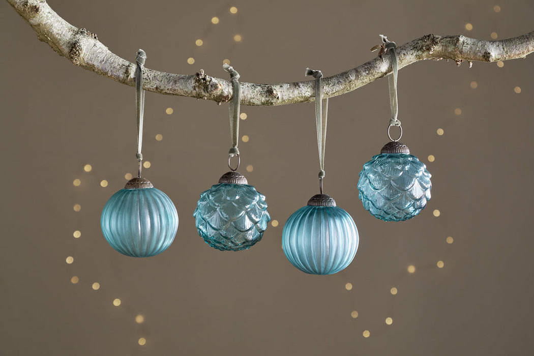 Hara Baubles Antique Teal Set Of 4