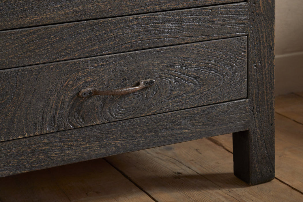 Valin Mango Wood & Glass Cabinet - Natural
