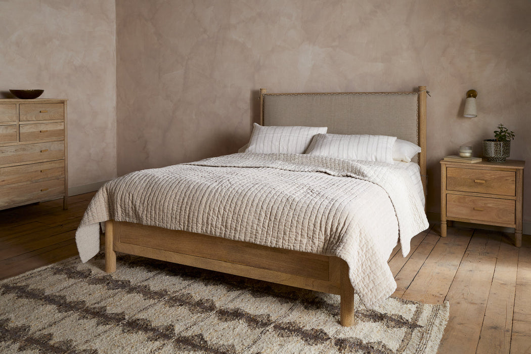 Sri Mango Wood Bed Natural