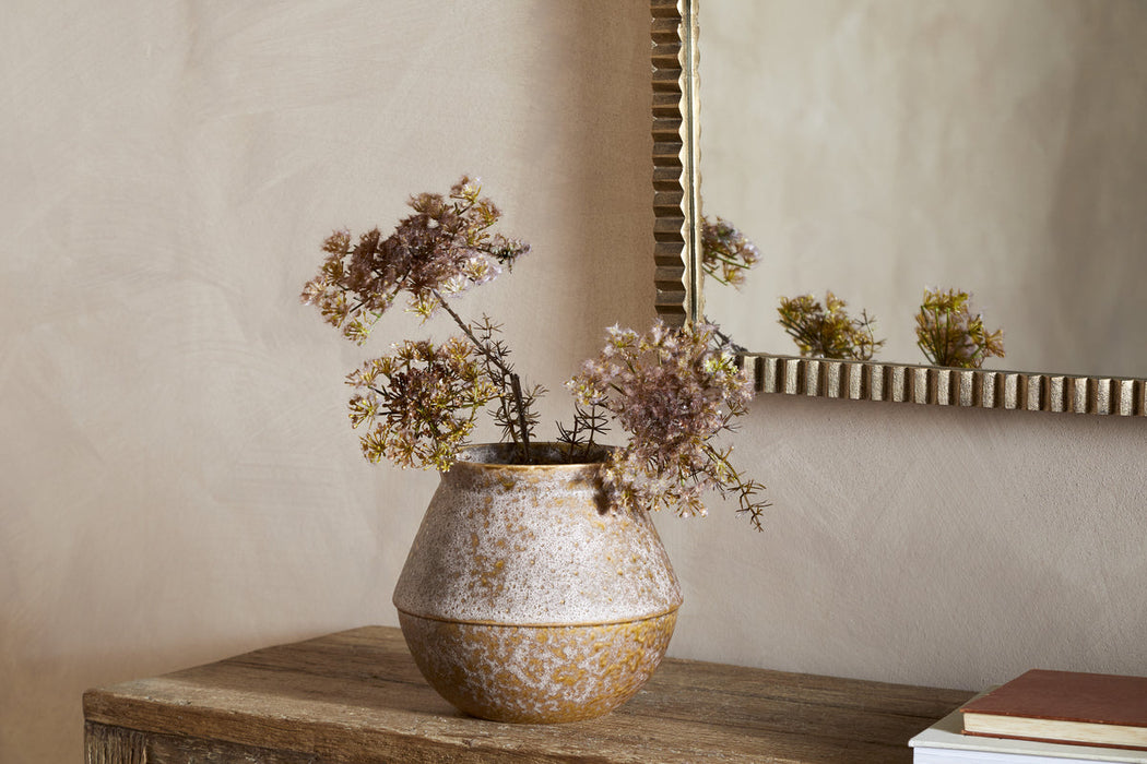 Agua Vase Brown
