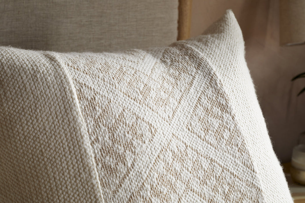 Girja Merino Cushion Cover - Cream
