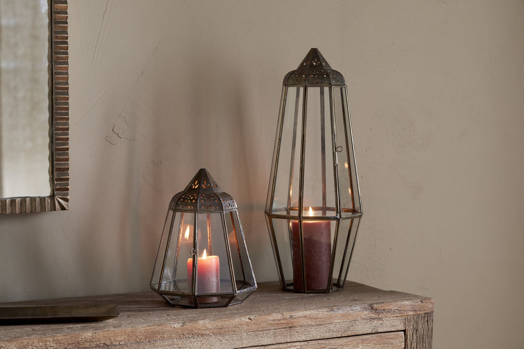Nyiruan Lantern Brass Clear