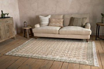 Erin Wool & Jute Rug - Natural & Grey - 150 x 240cm