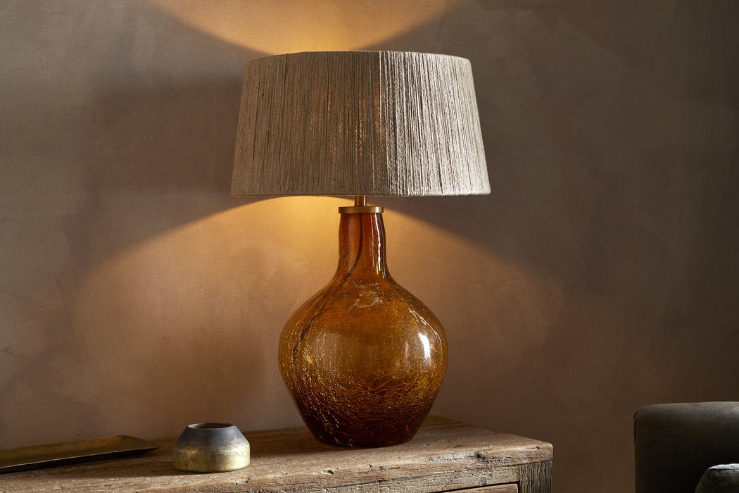 Didan Recycled Glass Lamp Honey