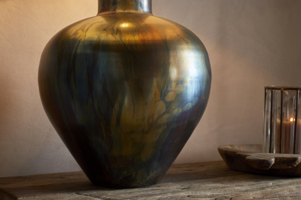 Higala Antique Table Lamp Base - Burnished Bronze