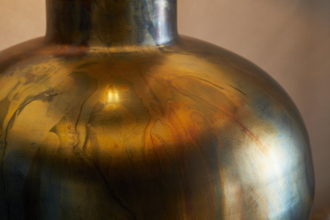 Higala Antique Table Lamp Base - Burnished Bronze