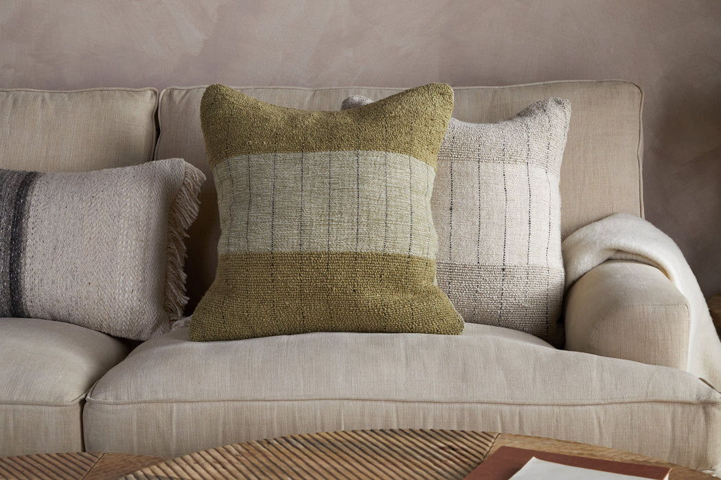 Mayla Cushion Cover Olive Green 50 X 50Cm