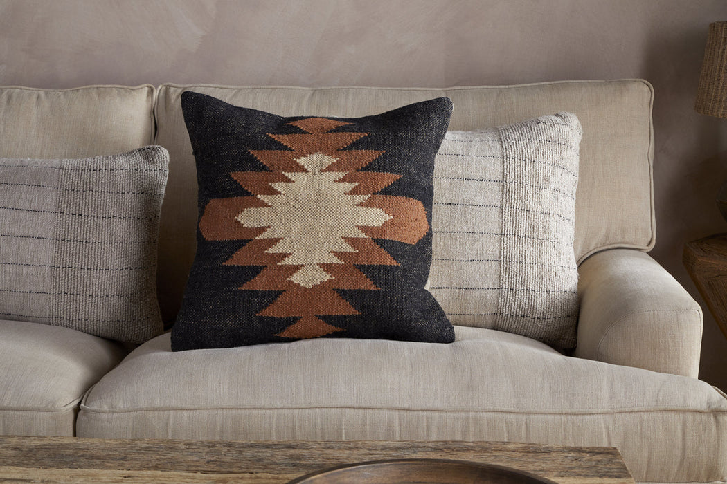 Ayyi Cushion Cover Black Brown 50 X 50Cm