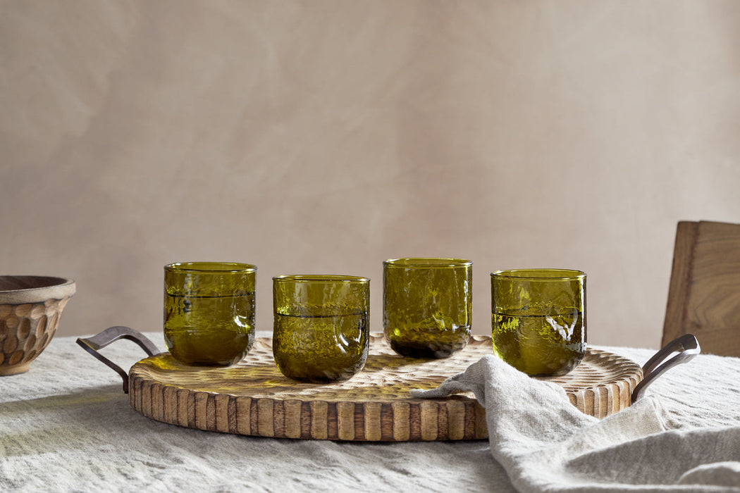 Chandani Tumbler Green Short Set Of 4
