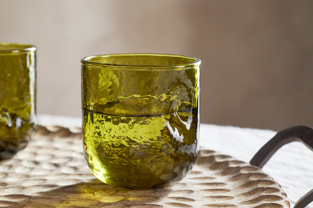 Chandani Tumbler - Green - Short Set of 4