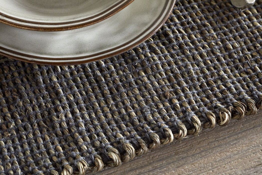 Gatita Seagrass Placemat Rectangular - Mocha - Set of 4
