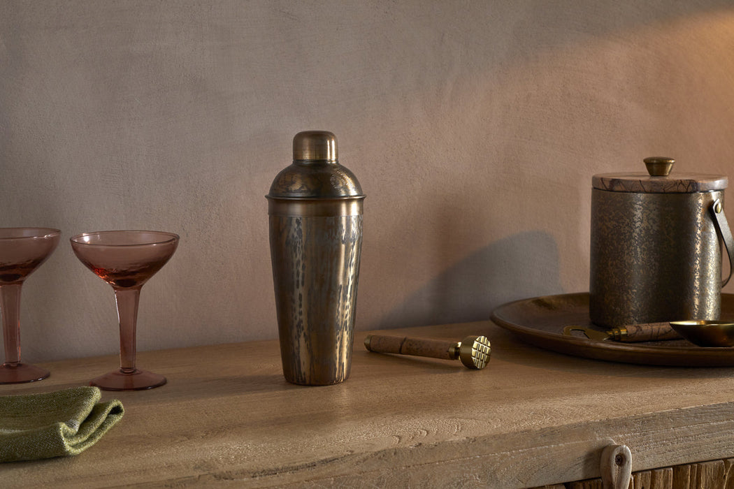 Dheema Cocktail Shaker Bronze