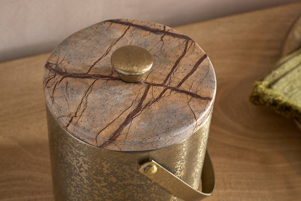 Amaya Ice Bucket - Aged Antique