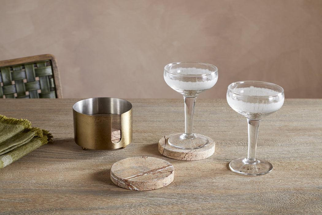 Amaya Coasters Aged Antique