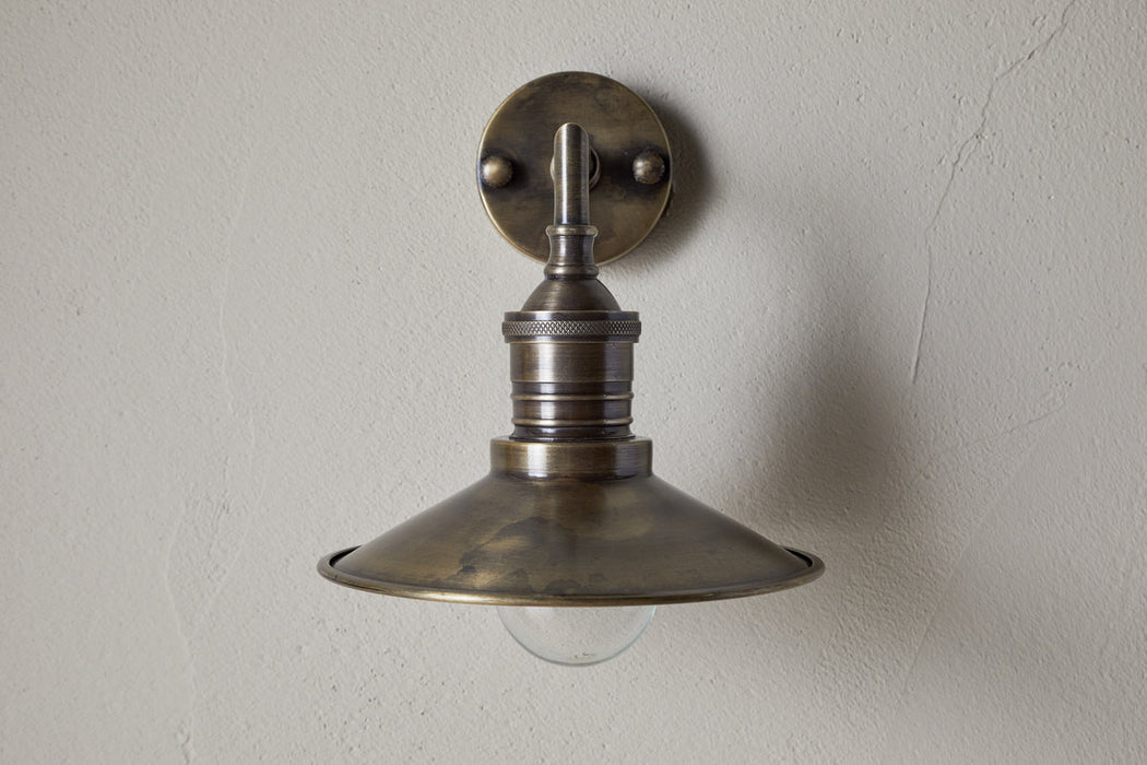 Najja Brass Wall Lamp Antique Brass