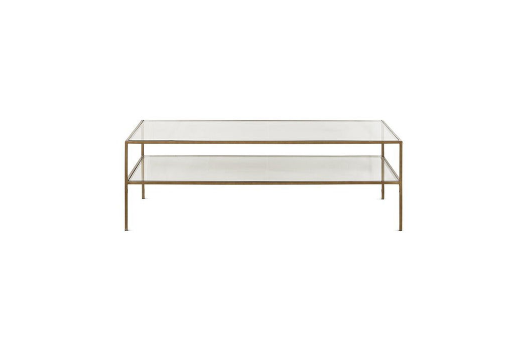 Nakuru Iron Glass Coffee Table