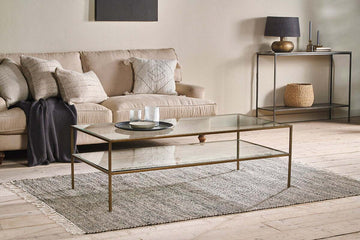 Nakuru Iron & Glass Coffee Table