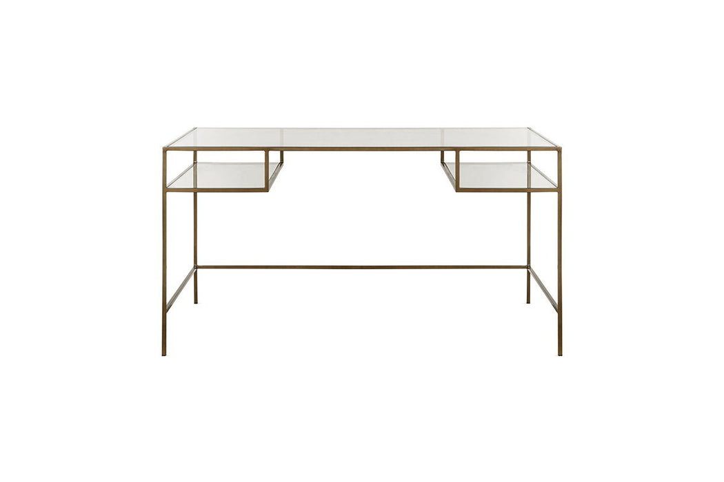 Nakuru Iron & Glass Desk