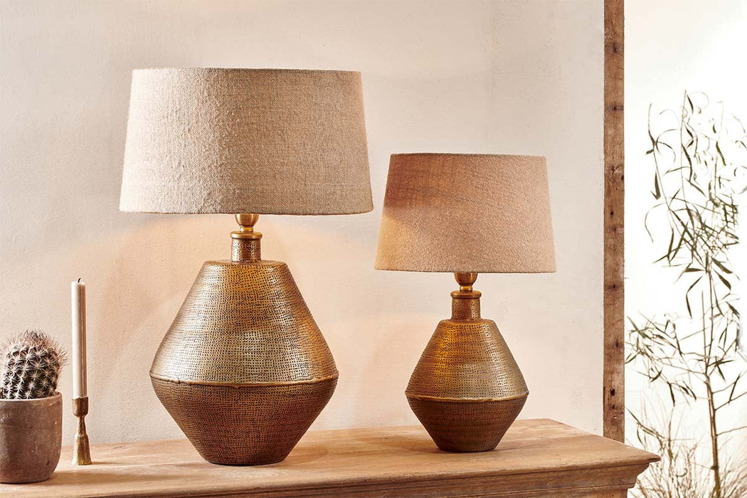 Nalgonda Lamp Antique Brass Large