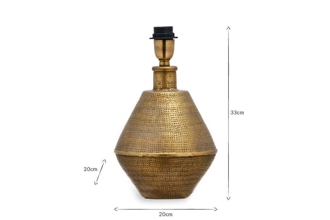 Nalgonda Lamp - Antique Brass - Small
