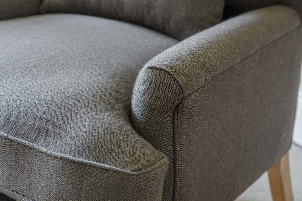Nalla Wool Armchair Charcoal