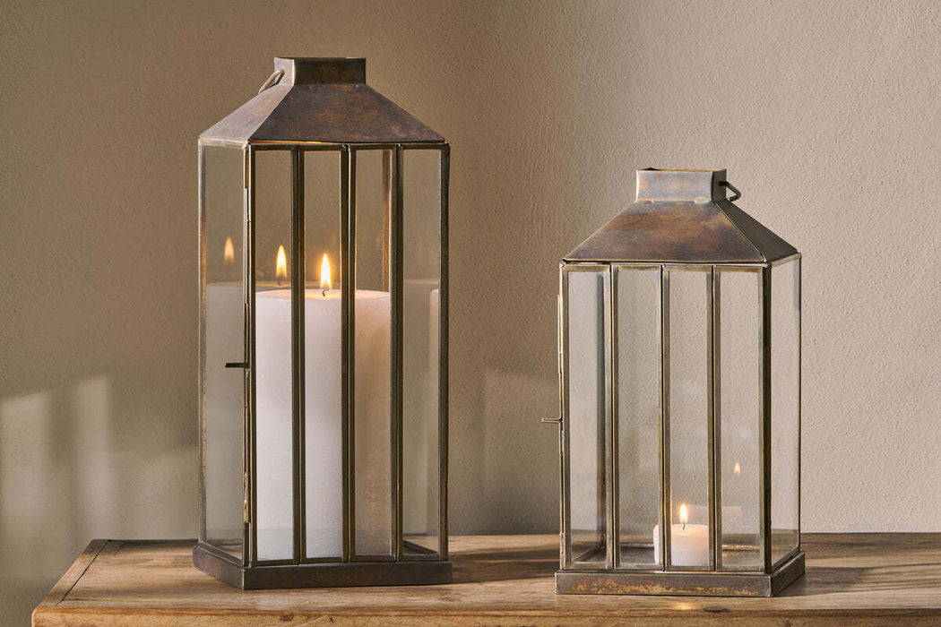 Nampo Lantern Aged Antique