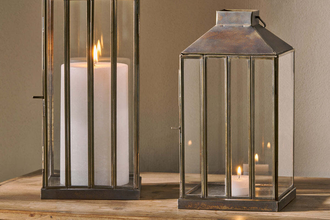 Nampo Lantern Aged Antique