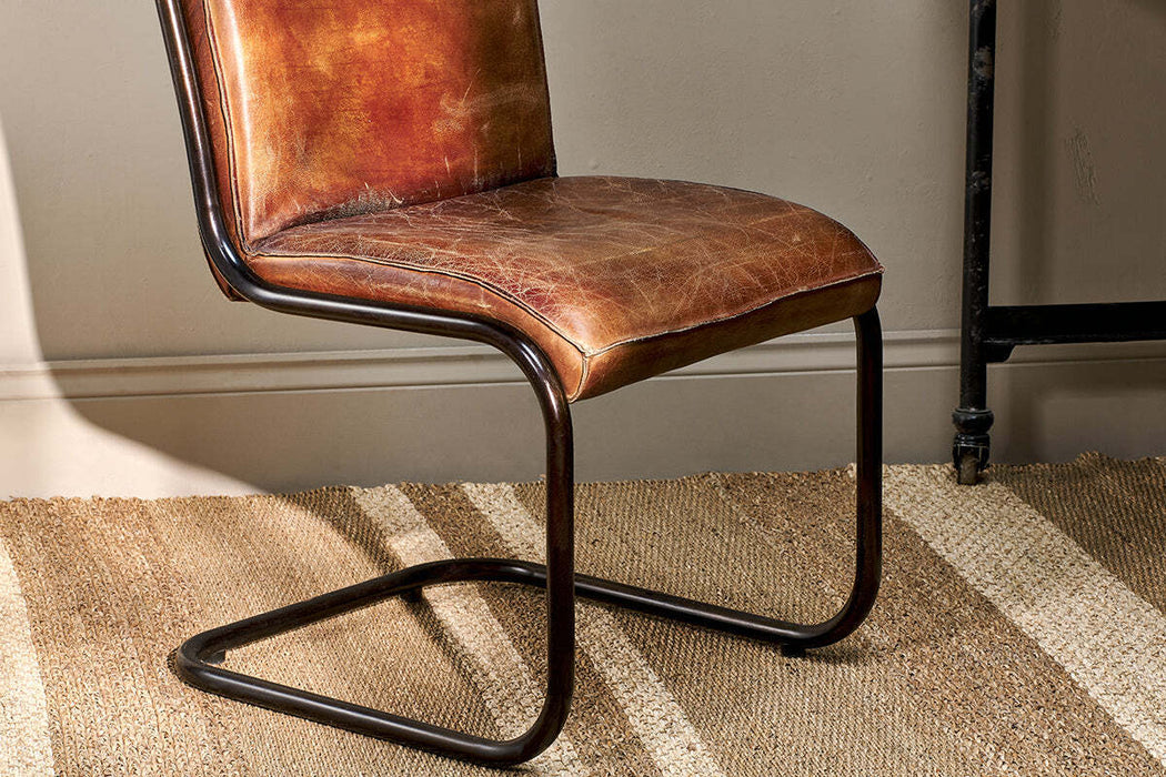 Narwana Leather Desk Chair