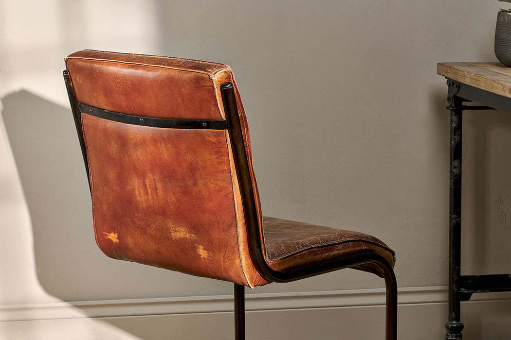 Narwana Leather Desk Chair
