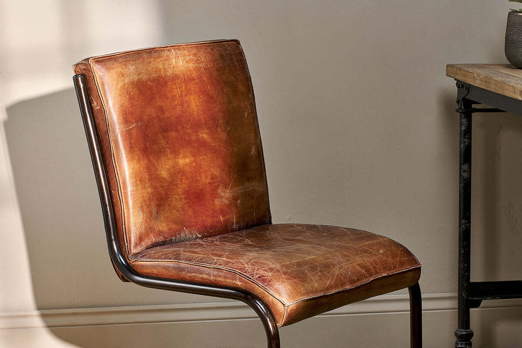 Narwana Leather Desk Chair