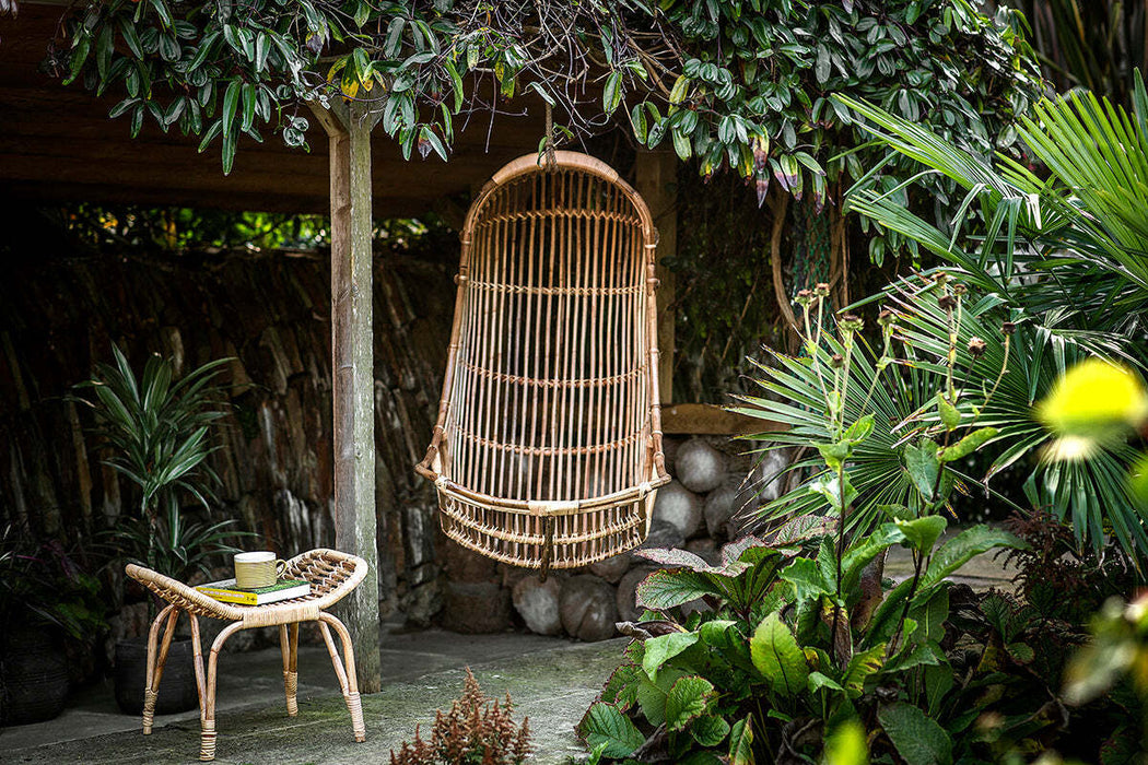 Nesari Rattan Hanging Chair Natural