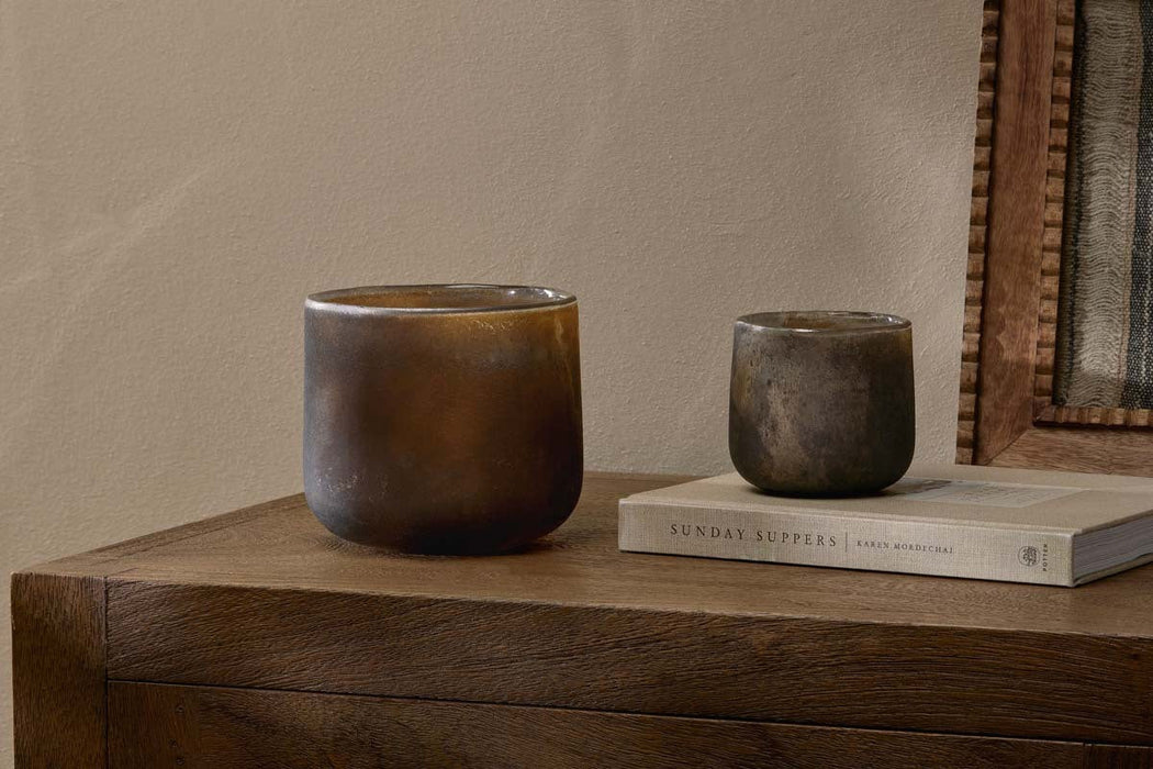 Nesda Tealight Holder Frosted Black