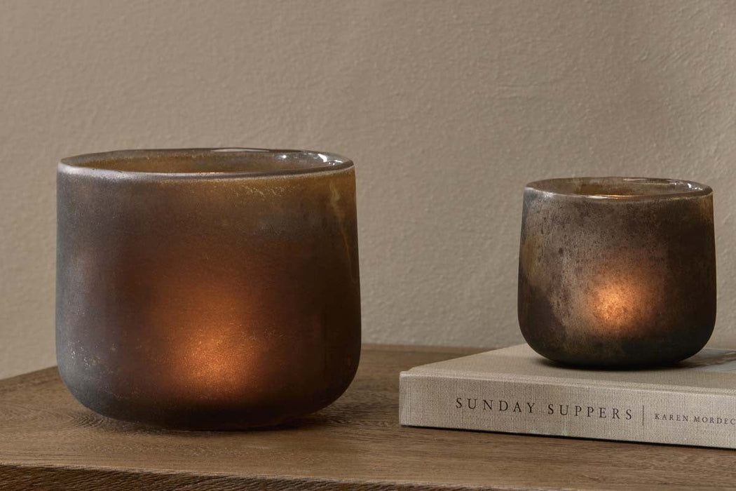 Nesda Tealight Holder Frosted Black