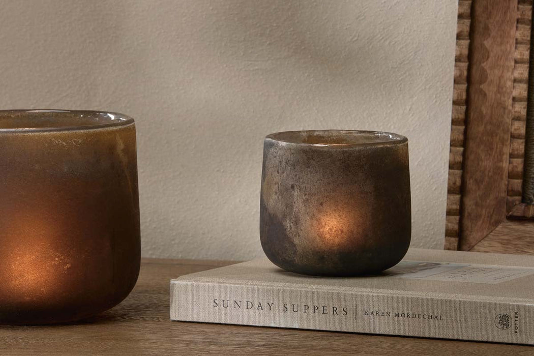 Nesda Tealight Holder Frosted Black