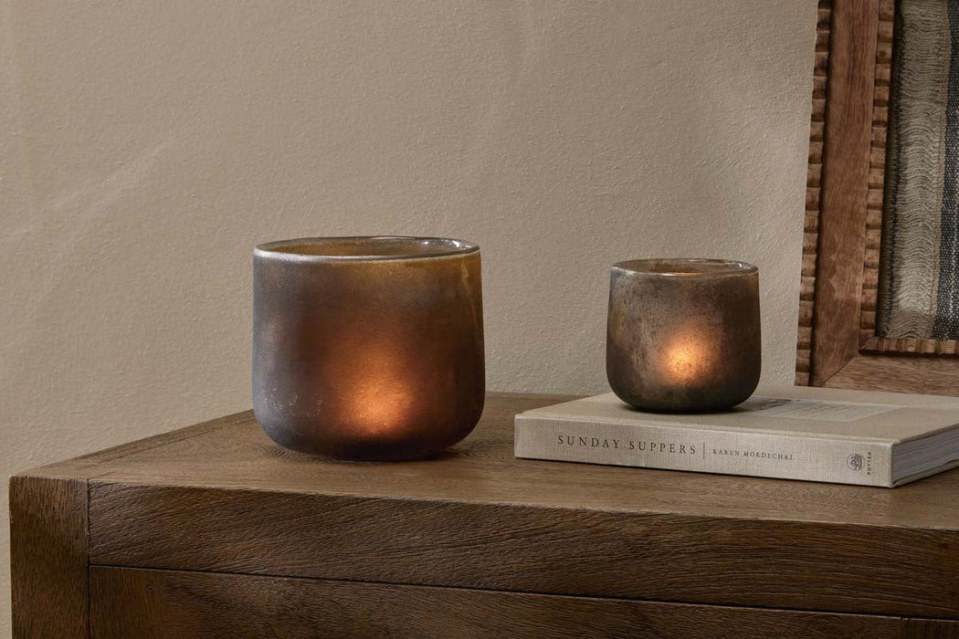 Nesda Tealight Holder Frosted Black