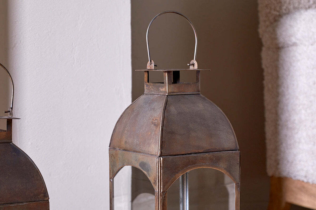 Nivas Lantern Antique Brass