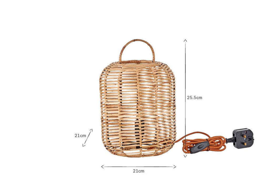 Noko Rattan Lamp Extra Small