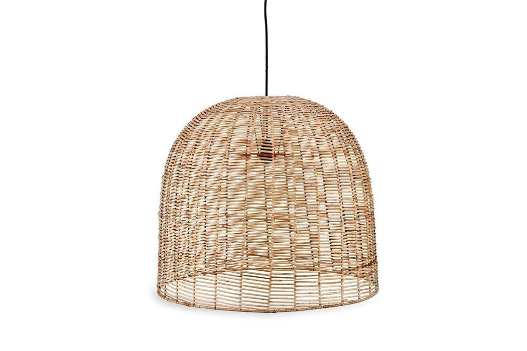 Noko Wicker Dome Pendant Large