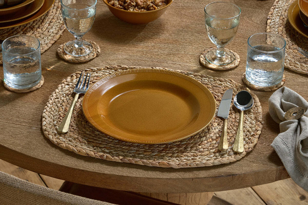 Nuwara Dinner Plate Mustard
