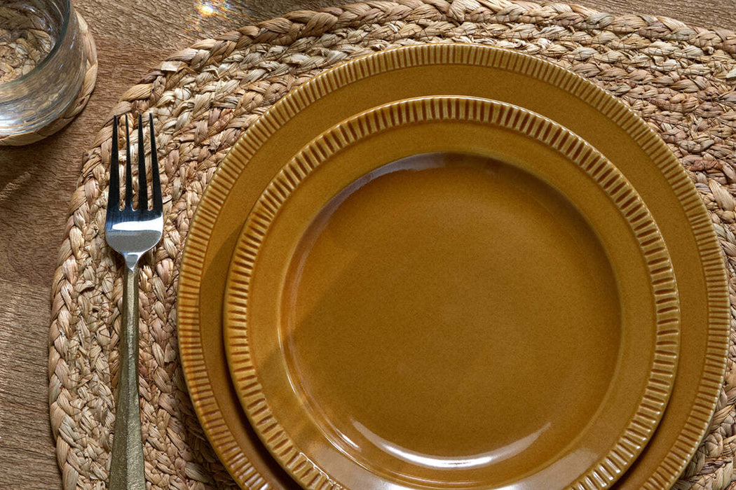 Nuwara Side Plate Mustard